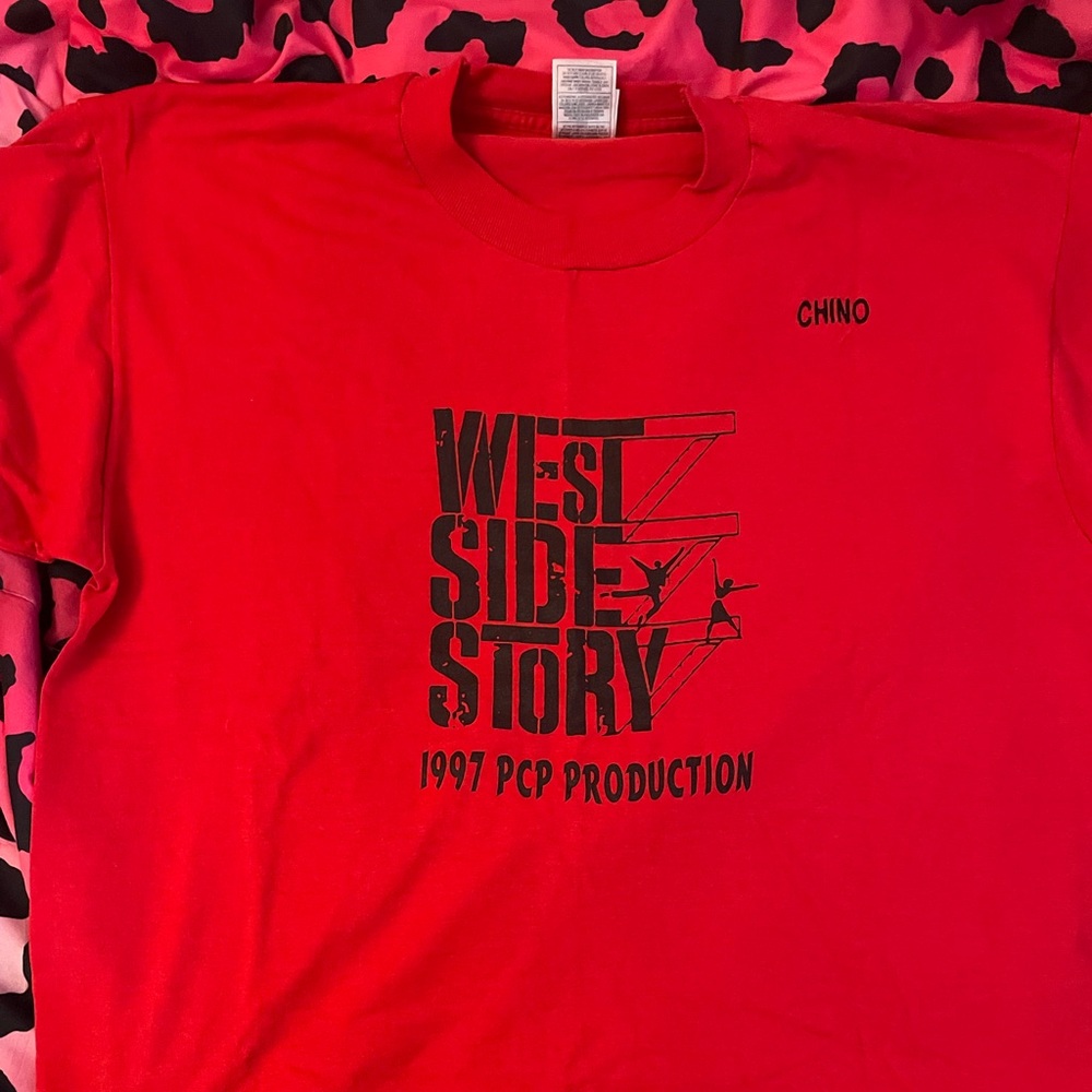Red West Side Story Graphic T-Shirt